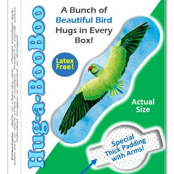 Hug-a-BooBoo - Wholesale Plasters/bandages – Kids & Baby -
"Hugging Birds" Premium Novelty Bird Bandages 24ct Box1