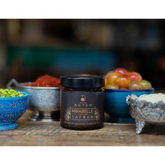 MAISON BOTEH - Wholesale Jam/jelly - MIRABELLE PISTACHIO SAFFRON1