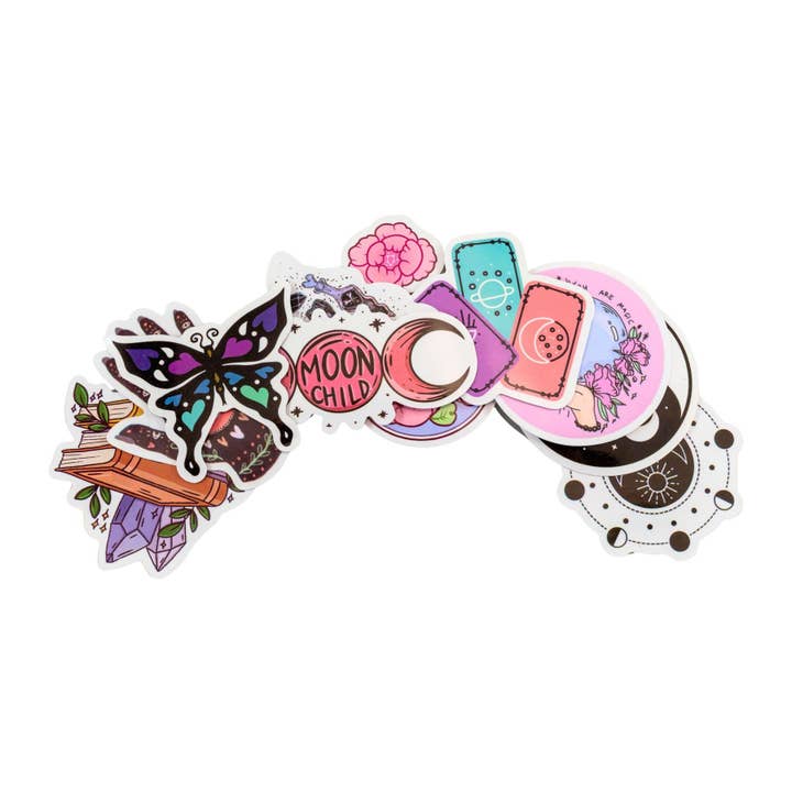 Down To Earth - Wholesale Sticker - Witchy Boho Stickers 10pk.2