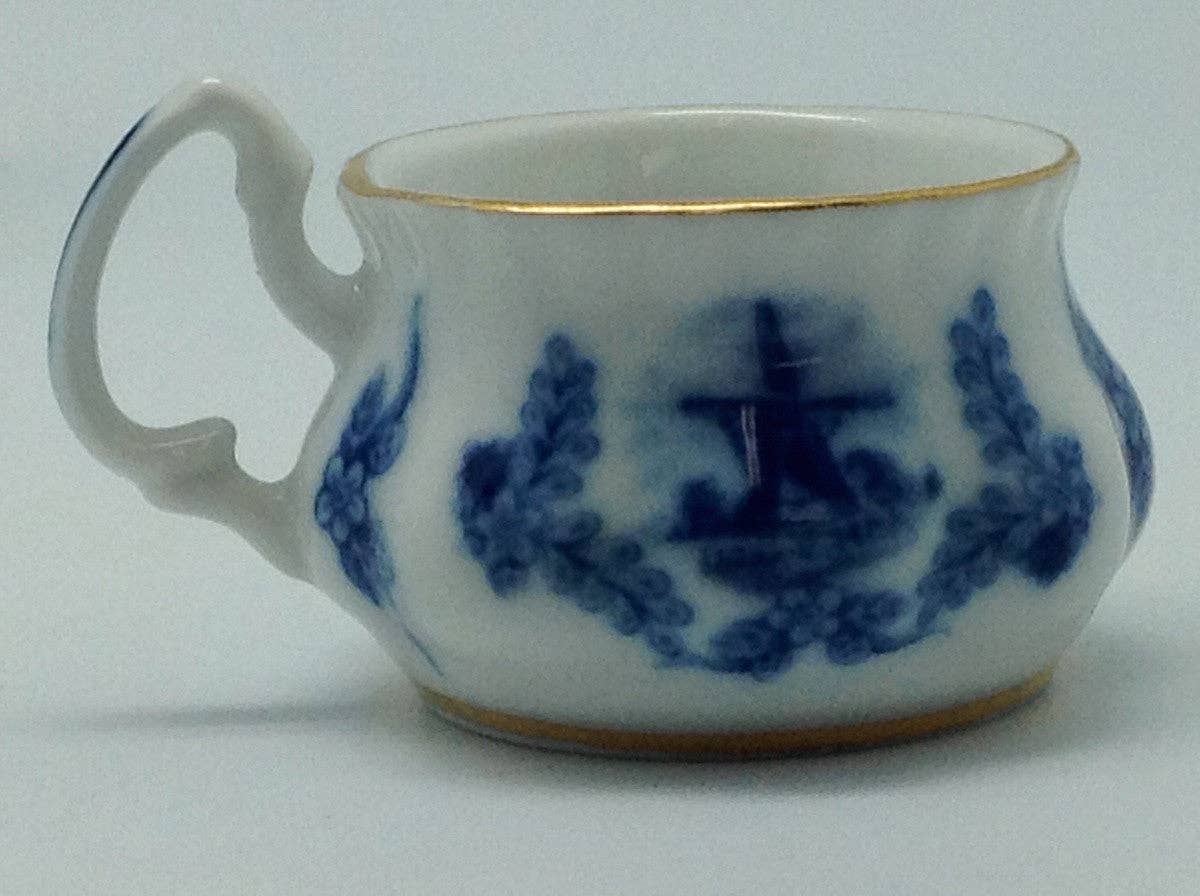 European Heritage Gifts - Wholesale Tea Set - Delft Victorian Mini Tea Set Cup and Saucer4