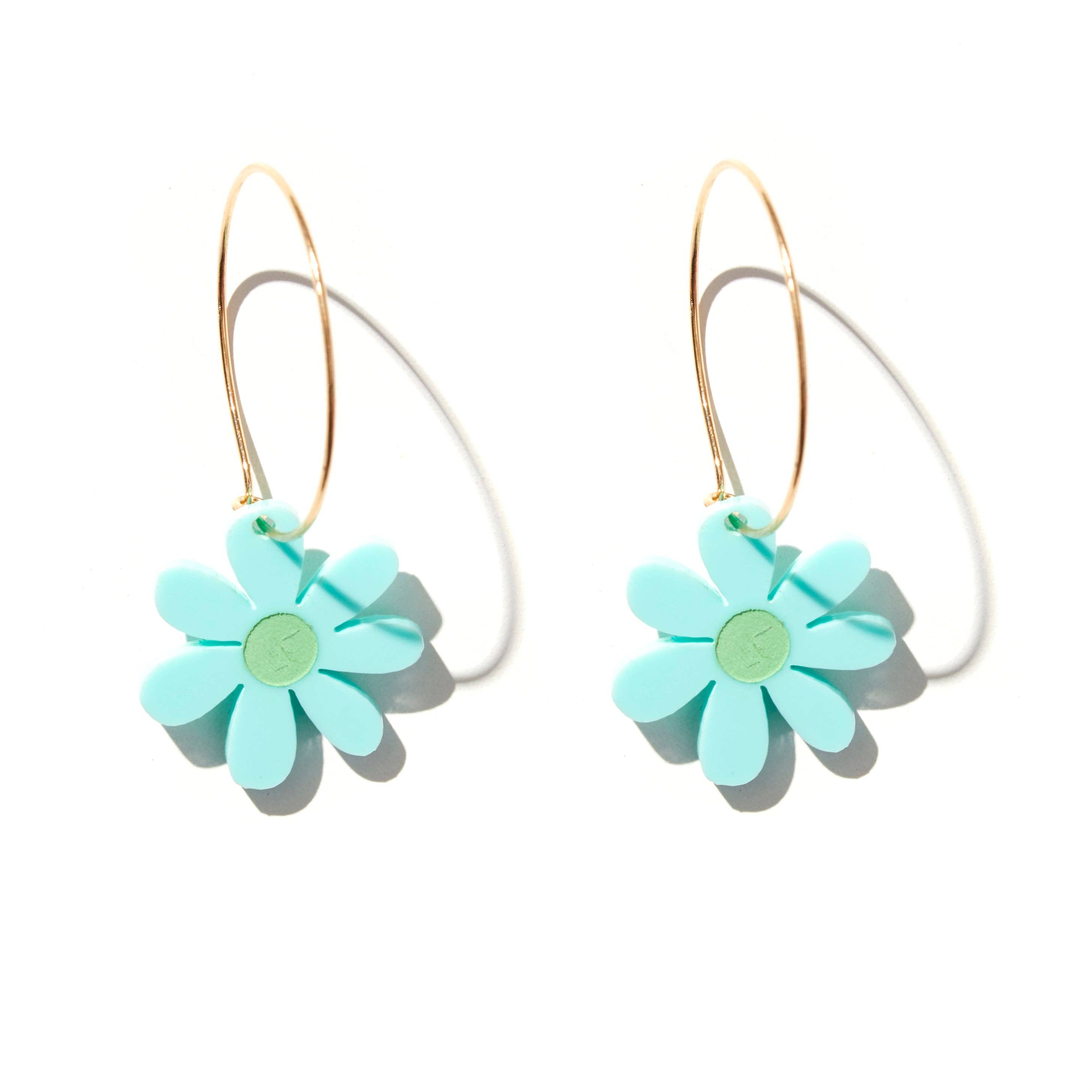 Emeldo - Wholesale Dangle Earrings - Mini Daisies // select colour9