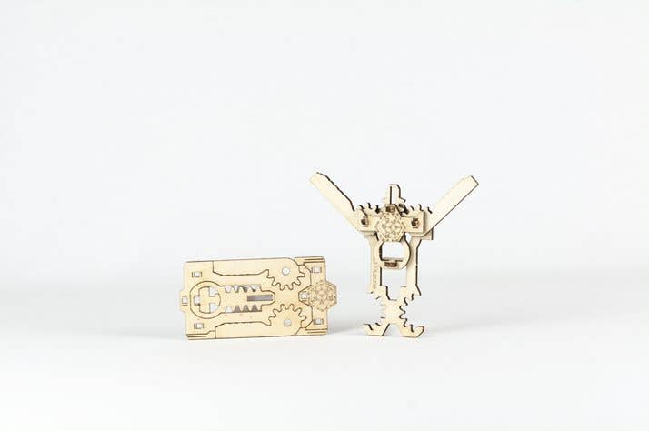 NKD Puzzle – Großhandel Bastelset – CARDKIT Vintage Holzspielzeug „Pince“4