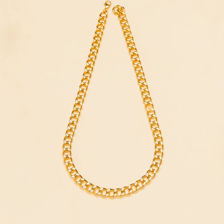 Colar Ariel curb por atacado de coco + peach jewelry