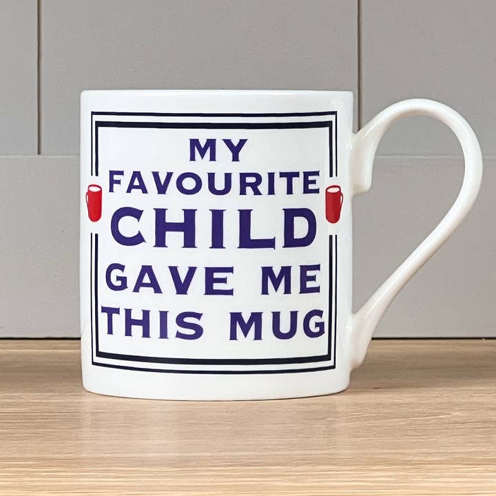 Minha criança favorita me deu esta caneca por atacado de mclaggan+co