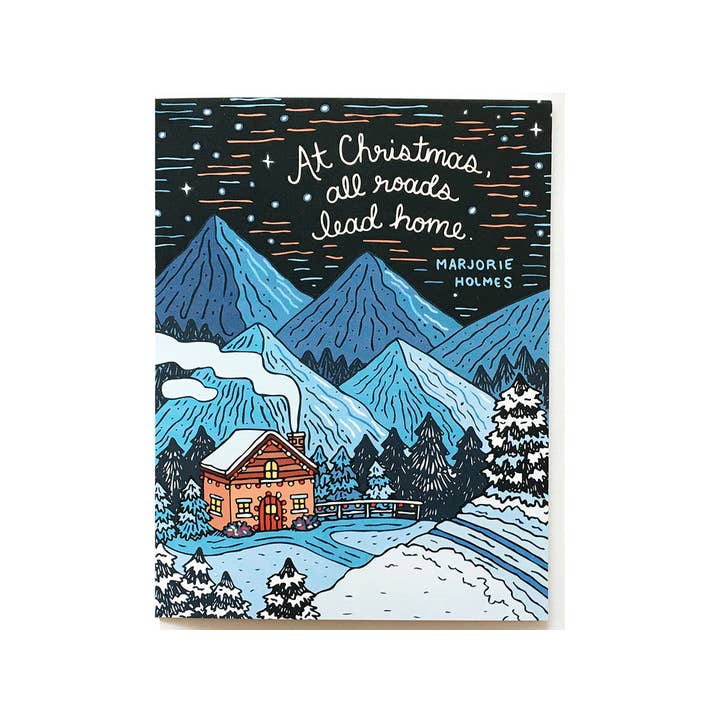 Christmas Home Card for wholesale by Noteworthy Paper & Press