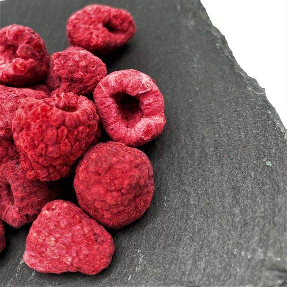 ZITROMAC Soluciones Cítricas S.L. - Venta al por mayor Fruta deshidratada - FRAMBUESA - LIOFILIZADA - Tarro pequeño
