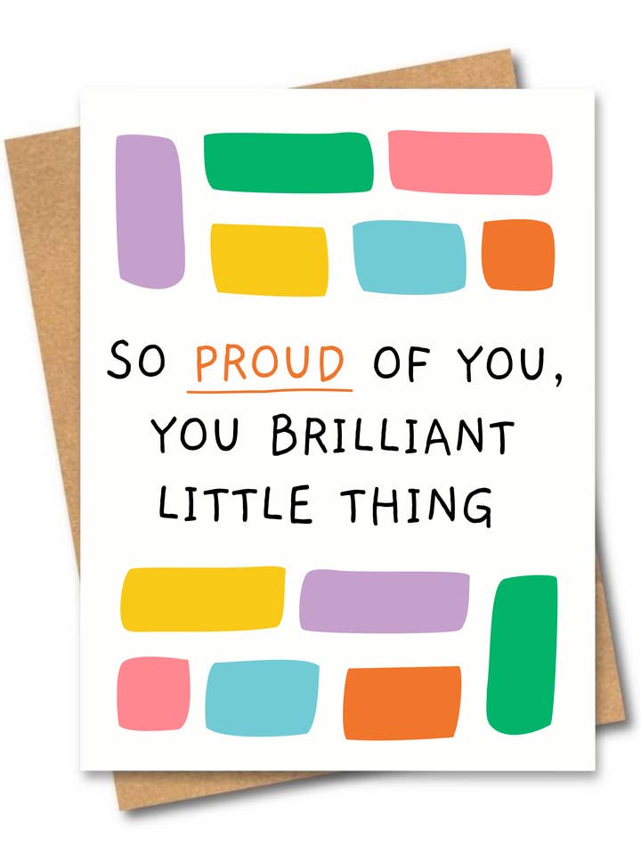 So Proud of You for wholesale by Friends of Henry Paper Co