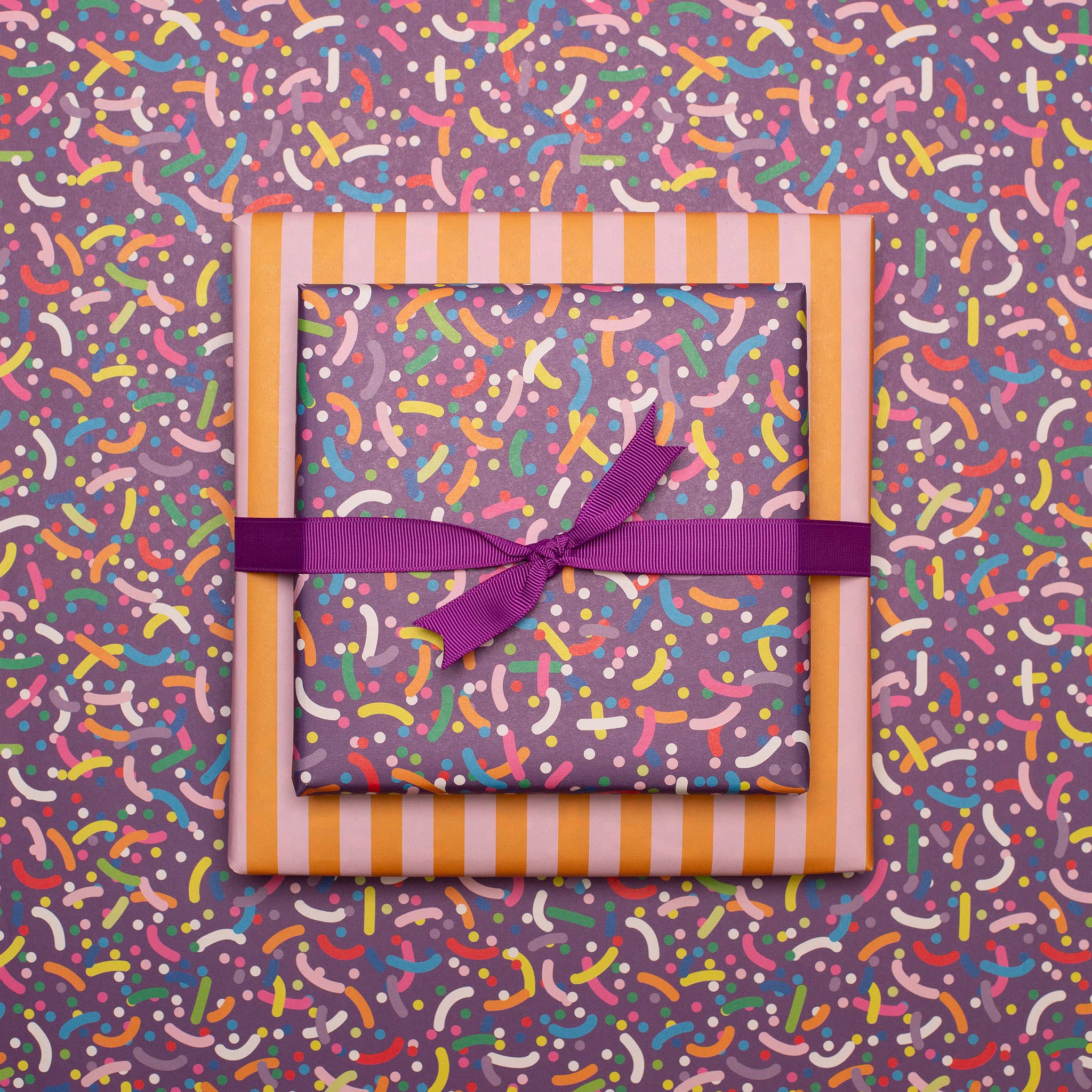 My Pretty Circus - Wholesale Flat Wrap - Wrapping paper sprinkles for children's birthday and school enrollment1