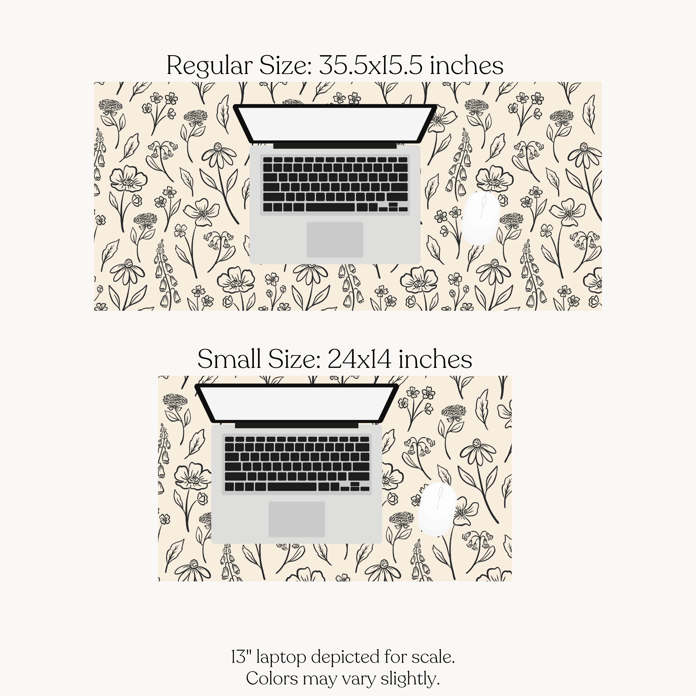 Elyse Breanne Design – wholesale Desk pad – Pressed Floral Desk Pad4