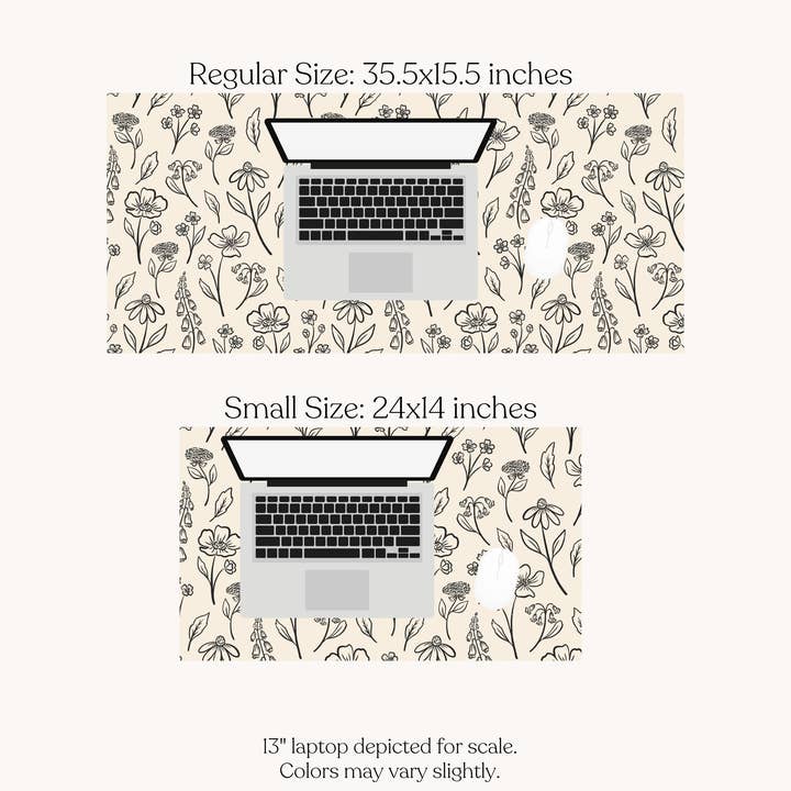 Elyse Breanne Design – wholesale Desk pad – Pressed Floral Desk Pad4