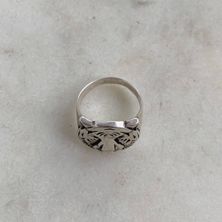Mimosa Handcrafted - Wholesale Signet Ring - TIGER RING