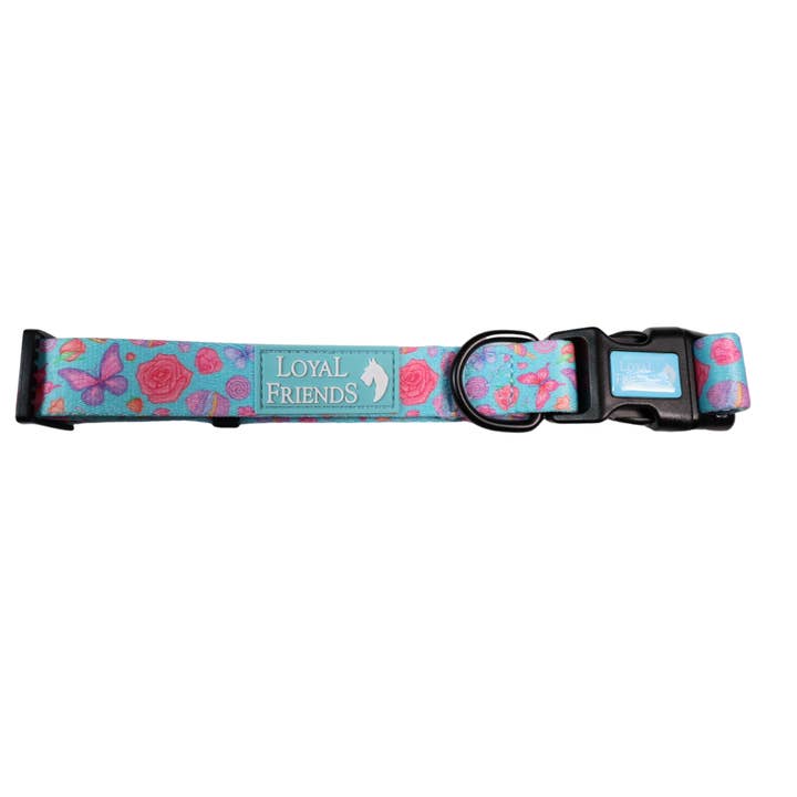 LOYAL FRIENDS – Großhandel Haustierhalsband – Katze/Hund – Flower Mist, Halsband