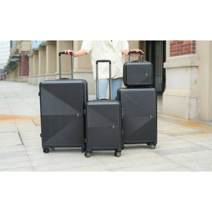 MKF Collection – wholesale Luggage – MKF Collection Felicity Luggage Set by Mia K- 4-piece set1