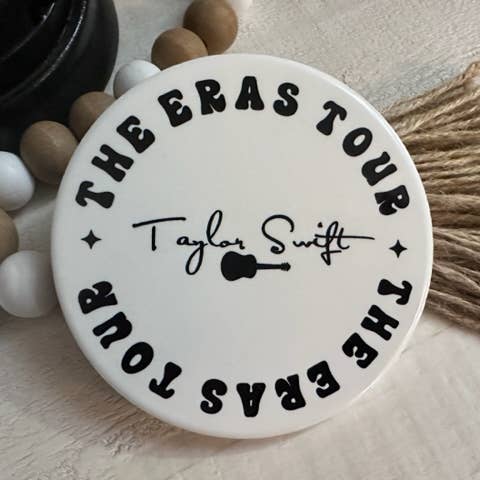 The Eras Tour Circle - Taylor Swift Ceramic Coasters for wholesale by Dogwood Graphics & Design