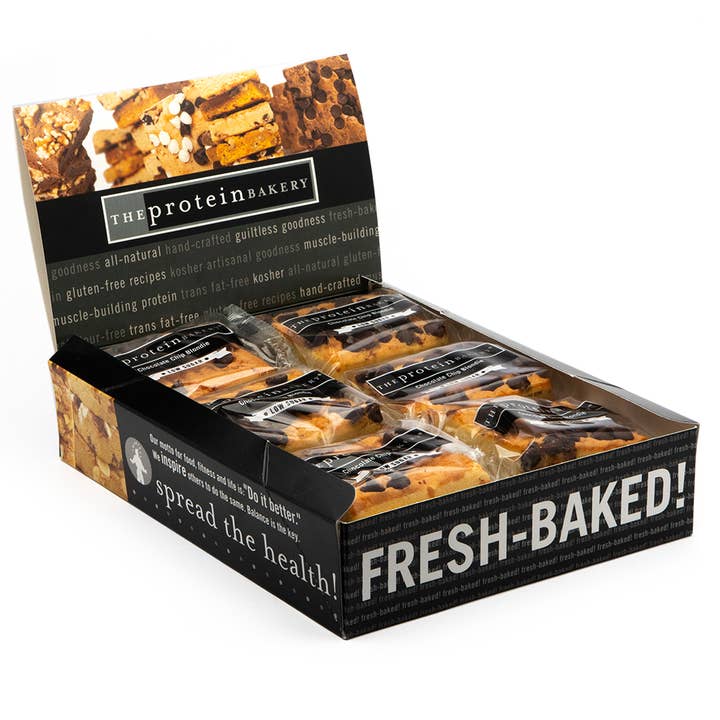 The Protein Bakery - Wholesale Snack Bar - Chocolate Chip Protein Blondie 3