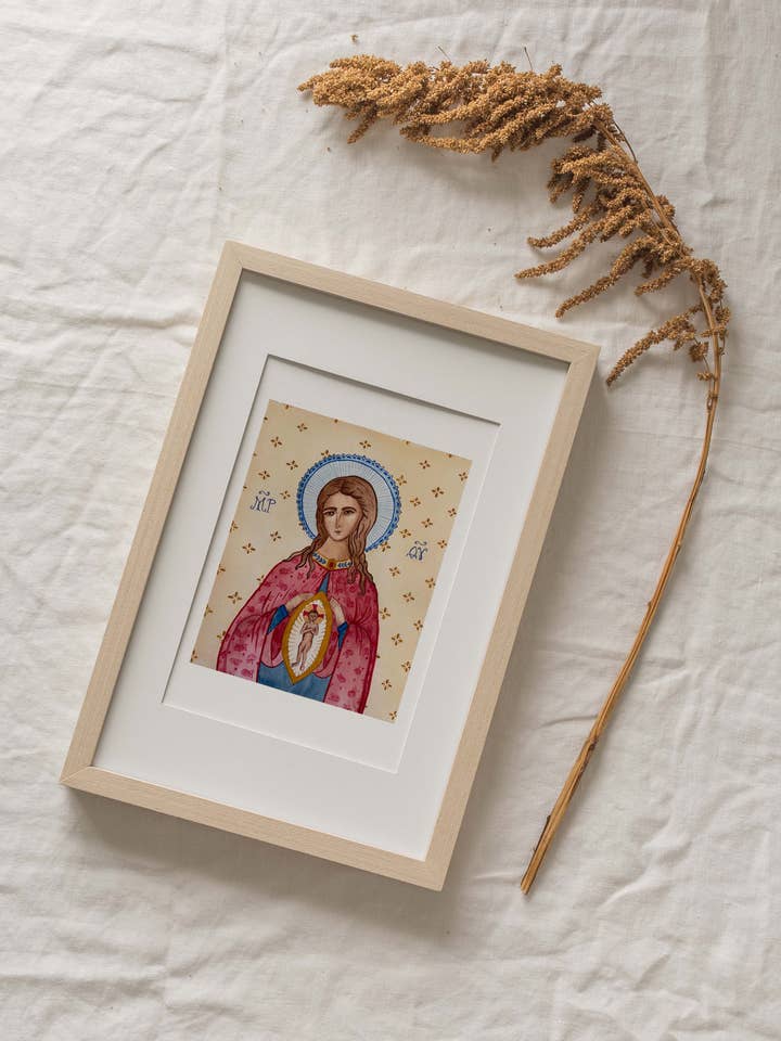 Theotokos Print for wholesale by January Jane Shop