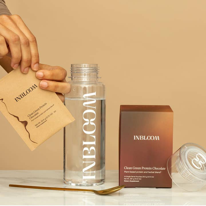 Clean Green Protein Single-Serve Box Set (Chocolate) for wholesale by INBLOOM