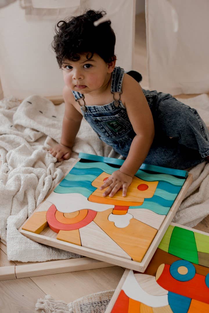 Q Toys – Großhandel Puzzle – Kinder – Puzzle- und Spielset mit Ozeanszene5