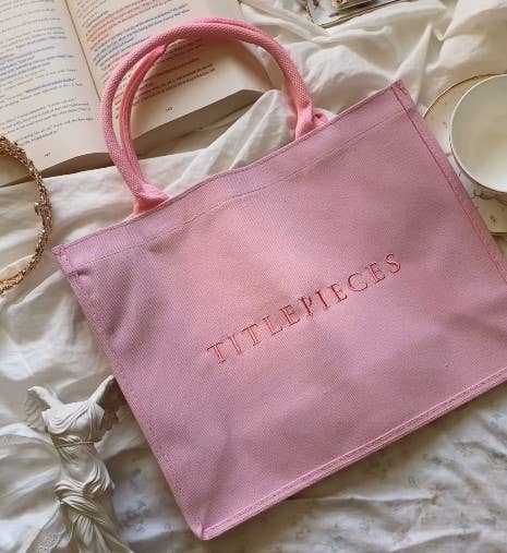 TitlePieces - Wholesale Tote Bag - Women's - Shopper Tote Bags (Green, Pink, Blue)4