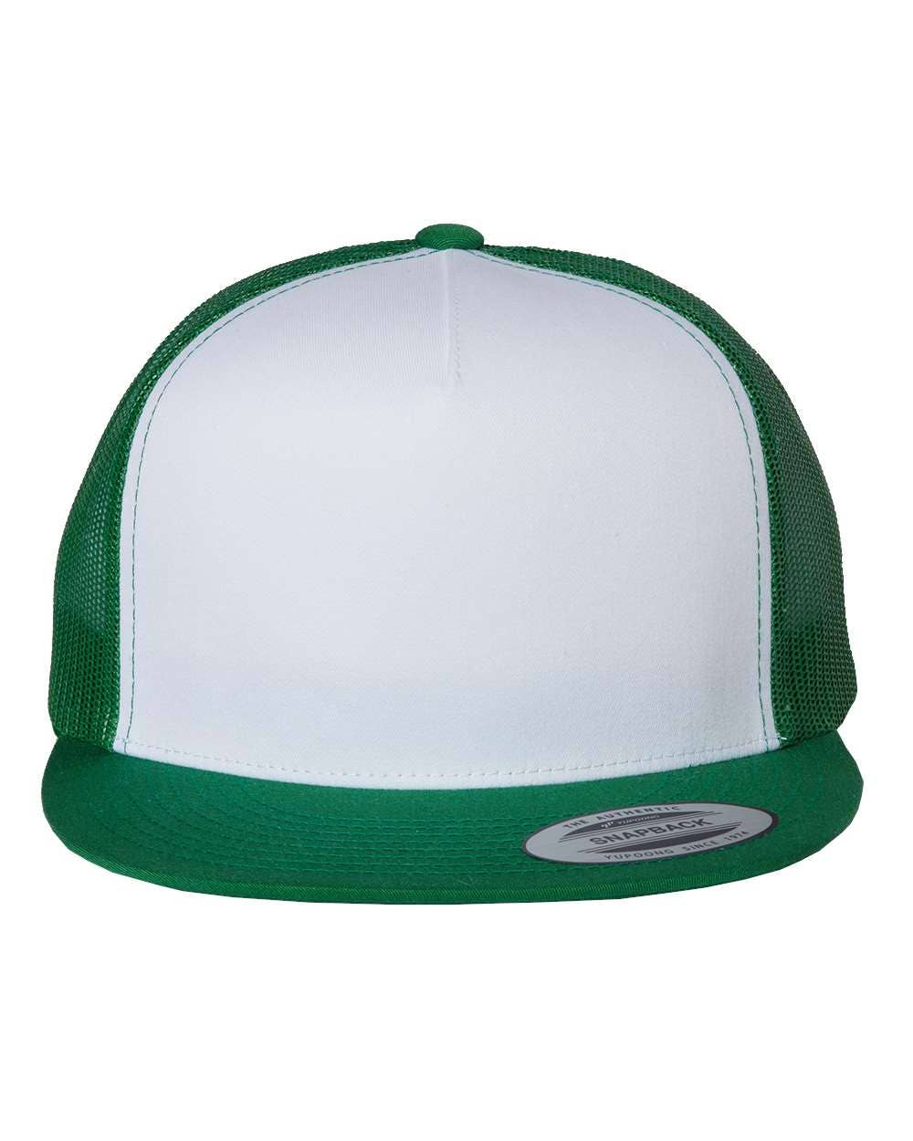 The Park Wholesale - Vente Casquette de camionneur – unisexe - YP Classics® Yupoong 6006 - Casquette trucker à visière plate - 600630