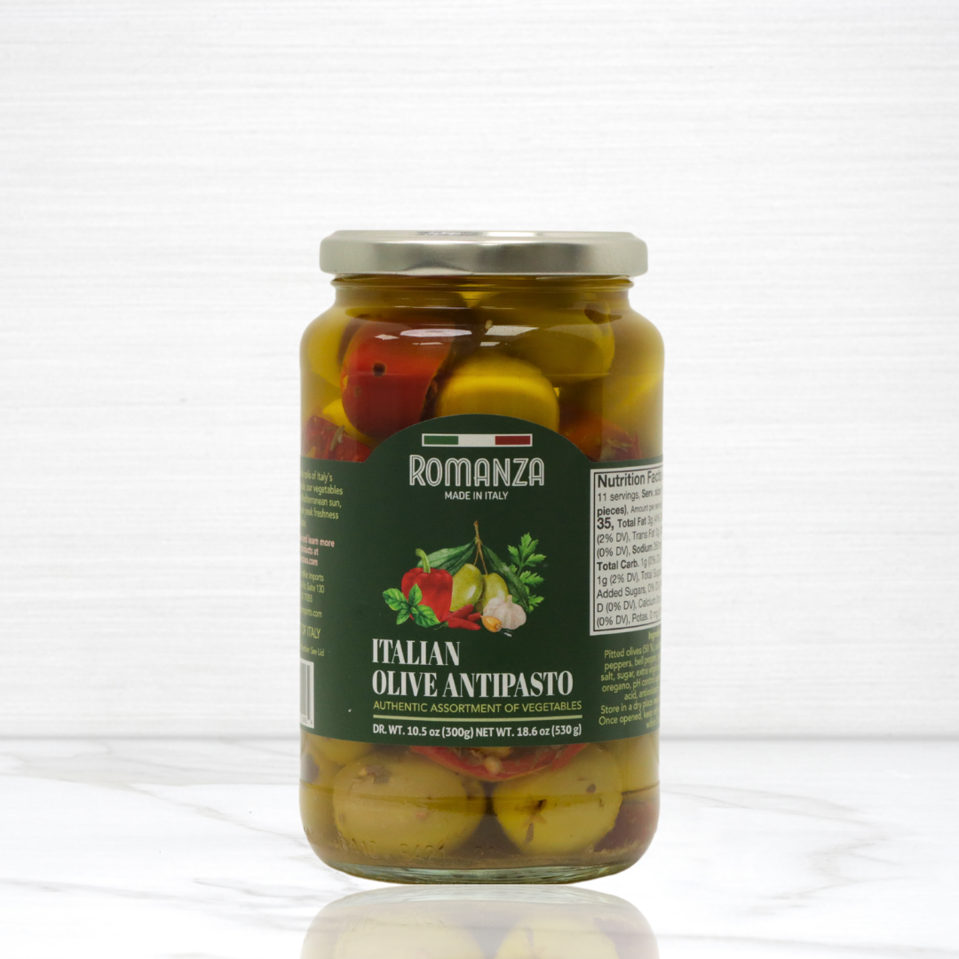 TerraMar Imports - Wholesale Olives - 2-Pack of Olive Antipasto - 18.6 oz0