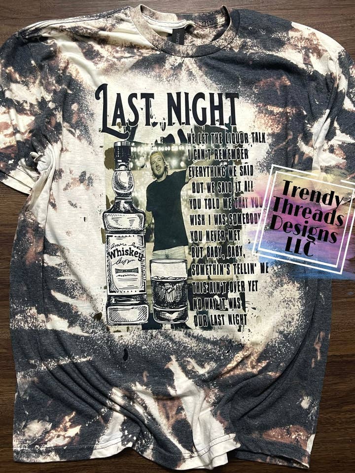 Sidste nat skjorte for engroshandel hos Trendy Threads Designs LLC