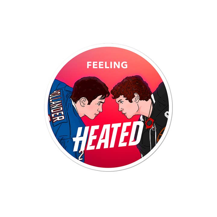 Party Mountain Paper co. - Wholesale Phone & Laptop Stickers - Feeling Heated Sticker | Heated Rivalry2