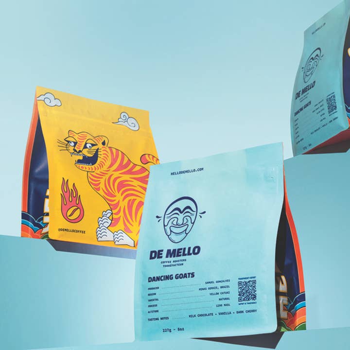 De Mello Coffee - Wholesale Coffee beans - De Mello Dancing Goats (Coffee Beans)2