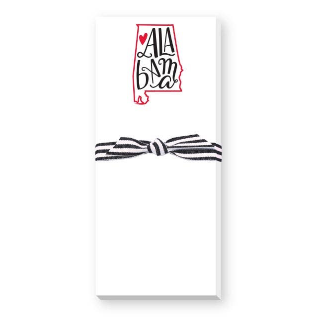 Donovan Designs – Bloco de notas por atacado – BLOCO DE NOTAS SKINNIE DE ESTADO COM LETRAS À MÃO6