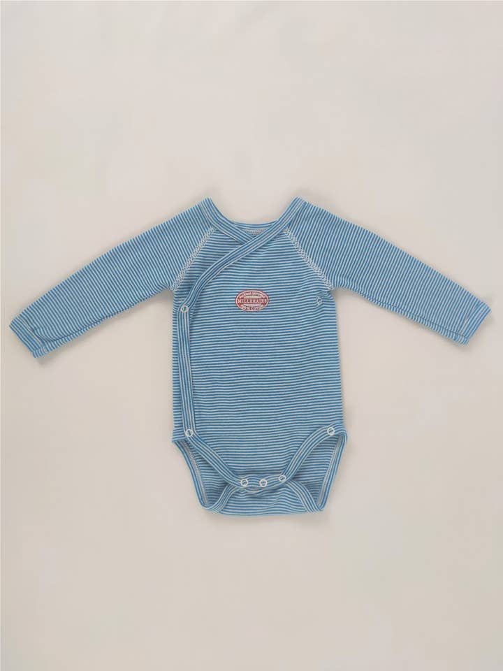 Mademoiselle Bébé - Wholesale Bodysuit (Non-Footed) - Baby - Petit Bateau Long Sleeve Bodysuit0