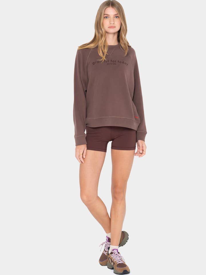 Peace Love World - Wholesale Sweatshirt - Women's - Core Crewneck Sweatshirt1