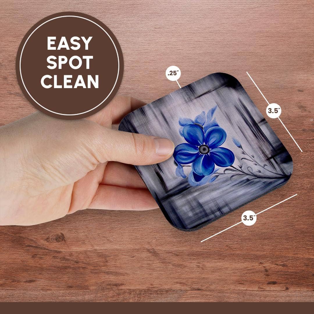 3dRose - Wholesale Coasters - 3dRose, Image of a forget me not flower, Coaster13