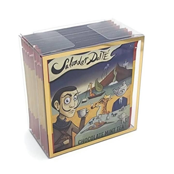 The TeaBook - Wholesale Tea Bags - Salvador DalTÉ: Organic Chocolate Mint Tea1