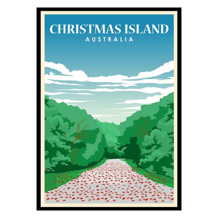 Christmas Island Australia Poster for wholesale by Places of Art
