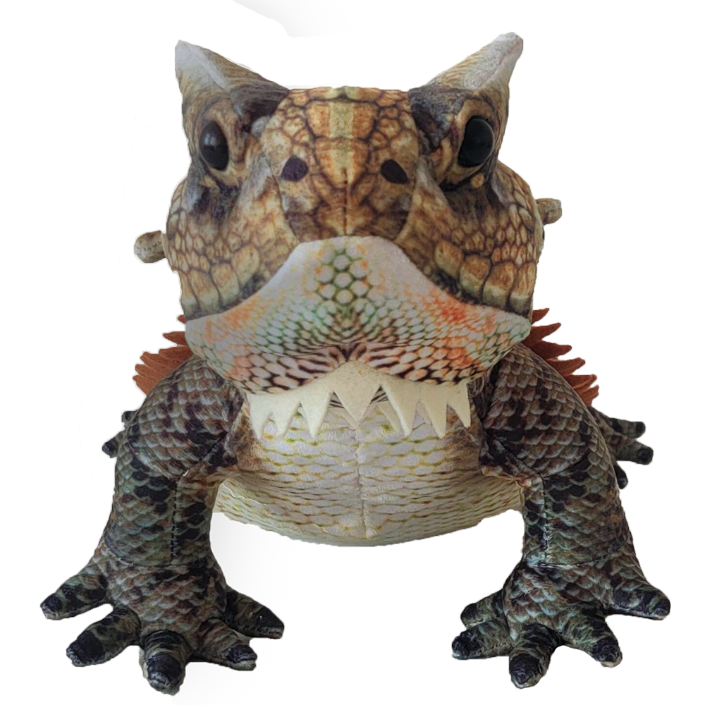 Texas Toy Distribution - Wholesale Stuffed/Plush Toy - Kids & Baby - Texas Horned Lizard Plush 20.5" Stuffed Animal1