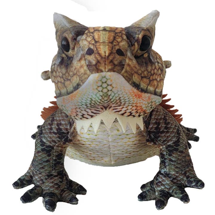 Texas Toy Distribution - Wholesale Stuffed/Plush Toy - Kids & Baby - Texas Horned Lizard Plush 20.5" Stuffed Animal1