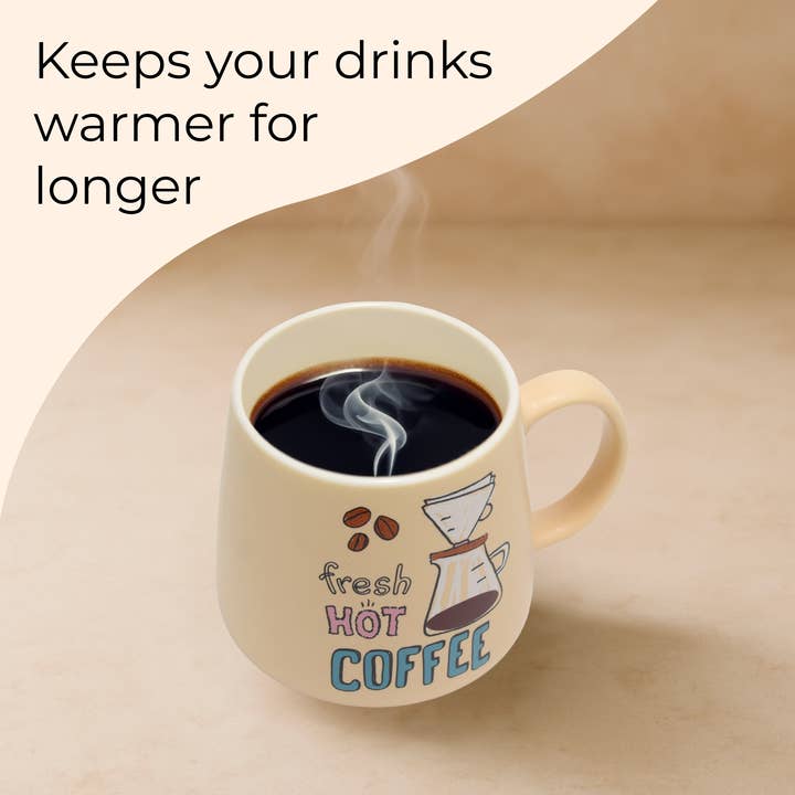 Vin Fresco - Wholesale Coffee Mug - Vin Fresco 12 oz Ceramic Coffee Mug3