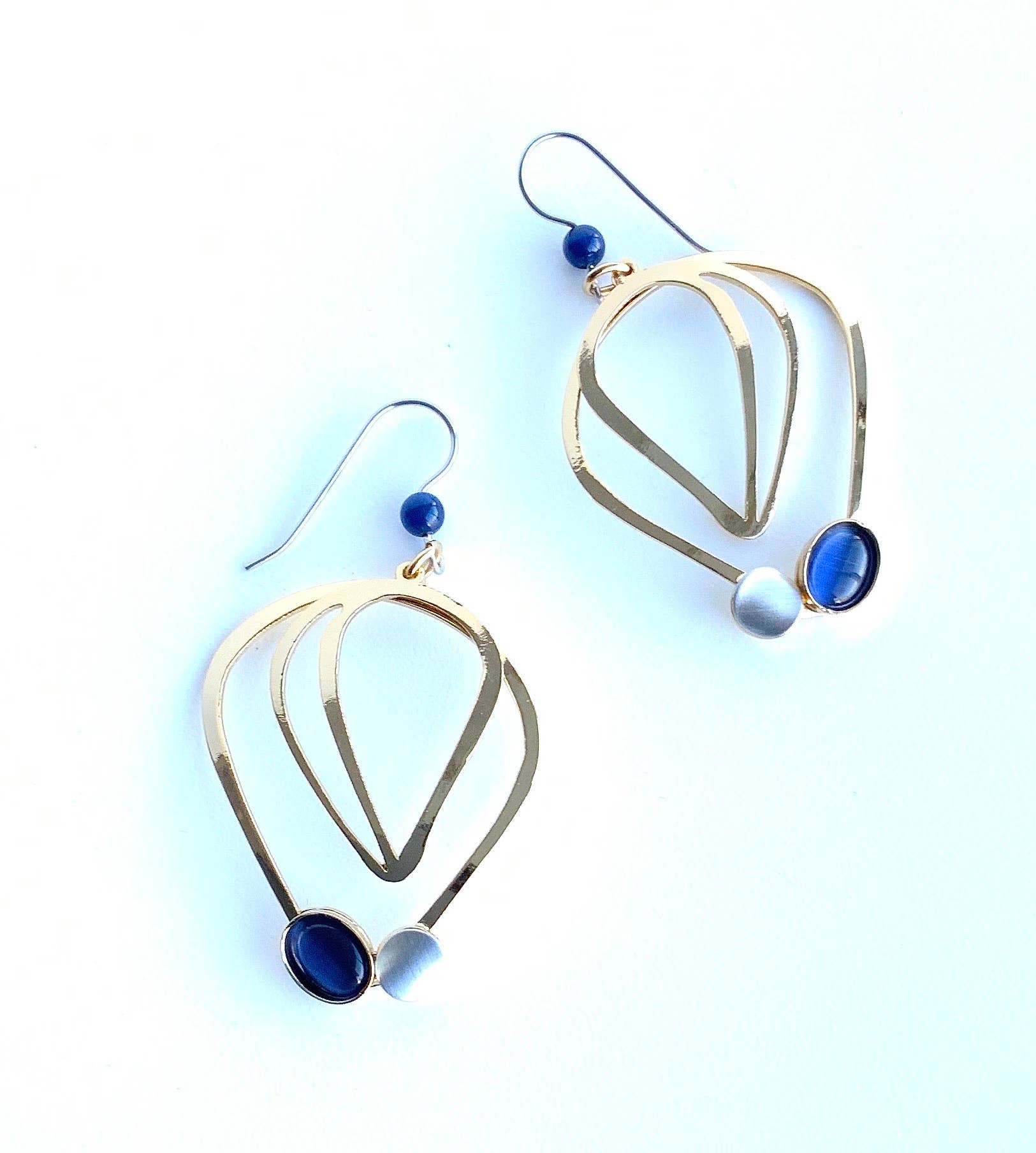 Christophe Poly / Crono Design - Vente Parures de bijoux - Prépack BOUCLES D'OREILLES (DY12P) - 18x Crochets d'Oreilles en Fil & Présentoir Offert48