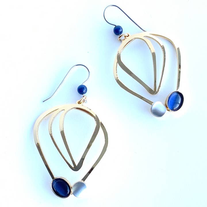 Christophe Poly / Crono Design - Vente Parures de bijoux - Prépack BOUCLES D'OREILLES (DY12P) - 18x Crochets d'Oreilles en Fil & Présentoir Offert48