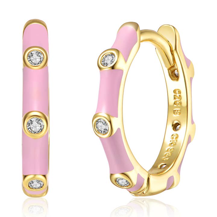 4 farver børn Huggie Hoops for engroshandel hos Rachel Glauber