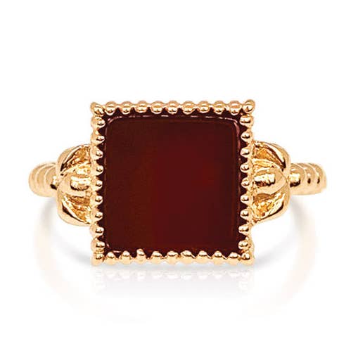 Carnelian Queen Ring for wholesale by Shop Lausanne