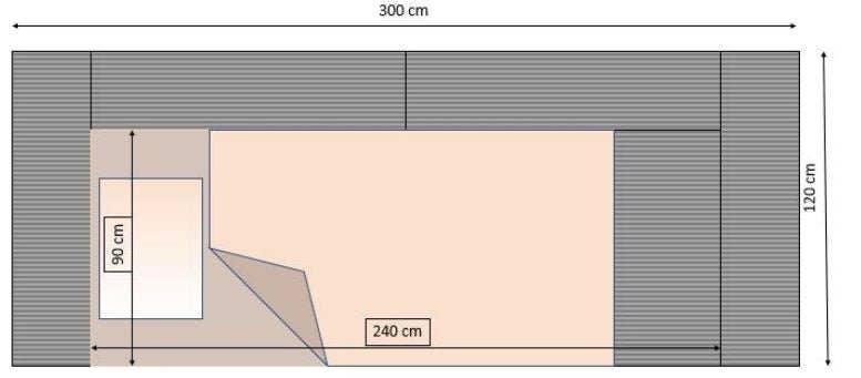 Stockholm 4-seater sofa/single bed Chenille Beige removable & washable cover for wholesale on Faire5