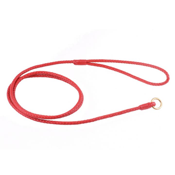 Alvalley - Wholesale Pet Leash - Dog - Braided Leather Slip Lead with Stopper12