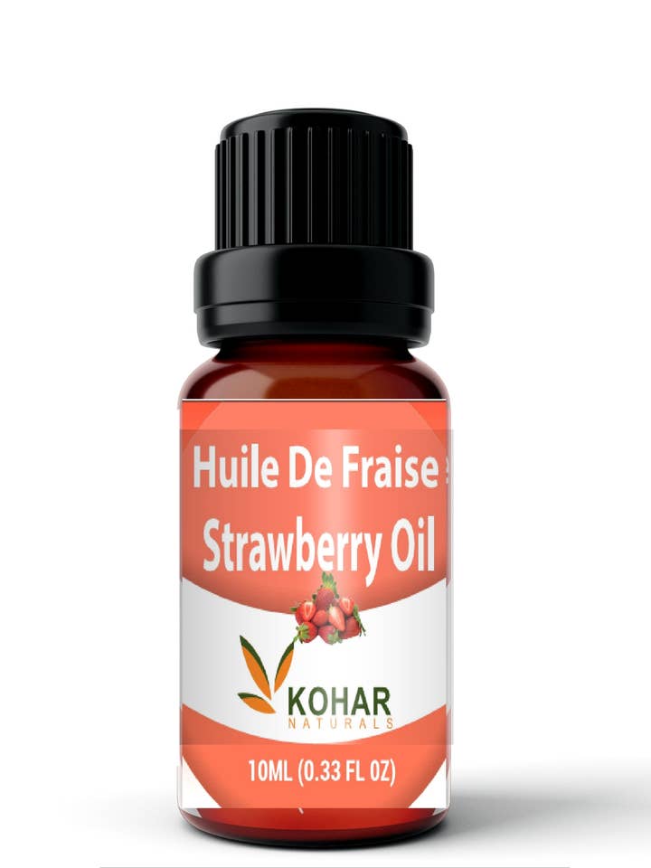 Erdbeer-Duftöl 10 mL – Süßes Beerenaroma für den Großhandel von KOHAR NATURALS