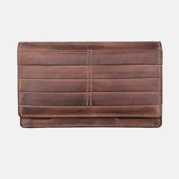 PRIMEHIDE - Wholesale Wallet - Women's - Ridgeback Leather Matinee Purse RFID - 675