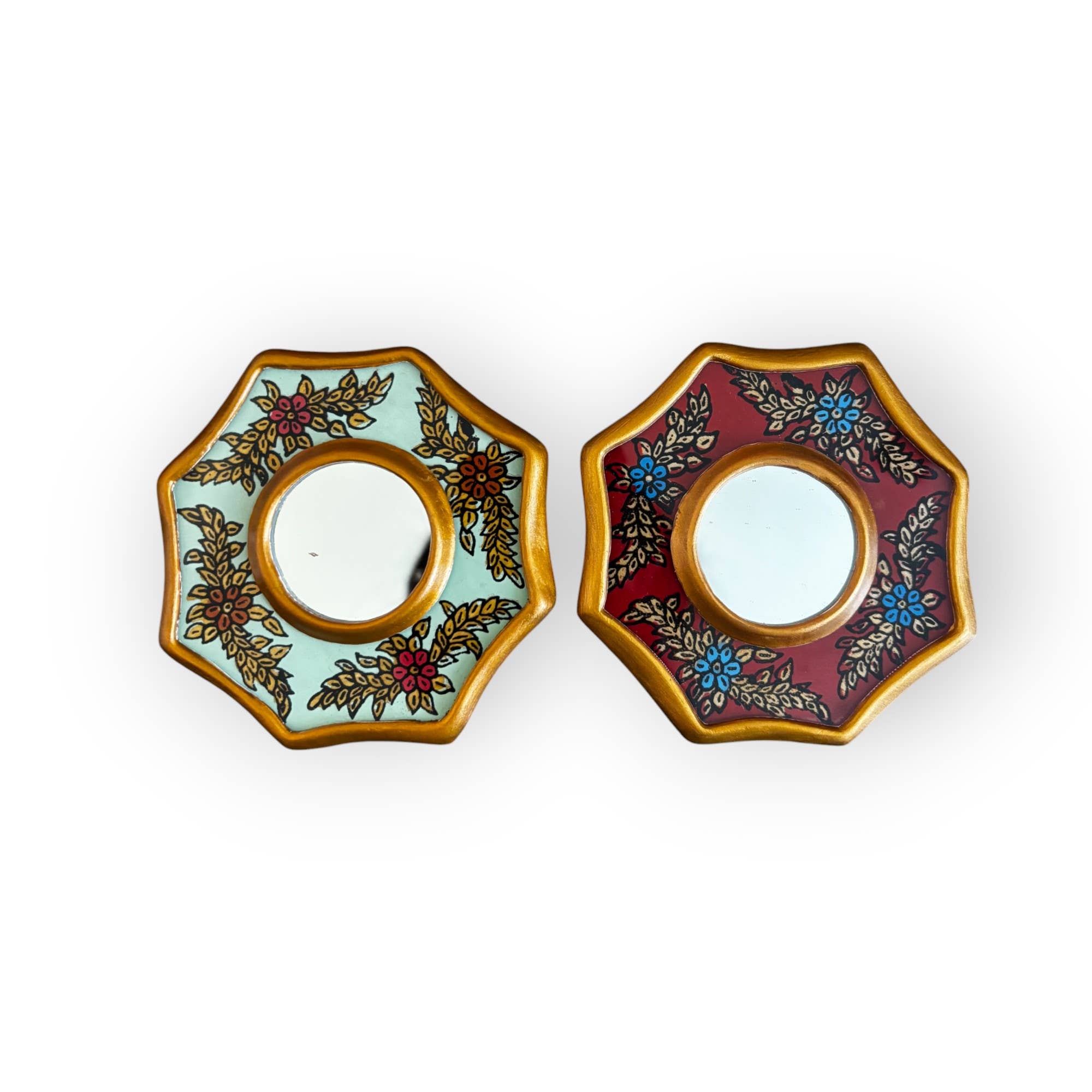 Zoe Artcrafts Corp. - Wholesale Wall Mirror - Handmade Decorative Peruvian Mirrors 3" - Home Decor11