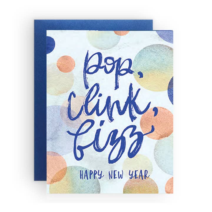 Carte Pop Clink Fizz pour la vente par The Paper Curator
