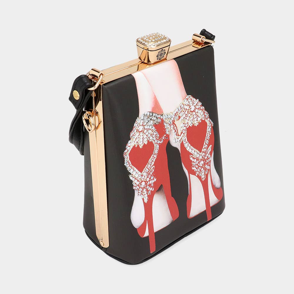 Sensibling Corp. – wholesale Top handle bag – women's – Lady Printed Top Handle Mini Bag / Crossbody Bag
2