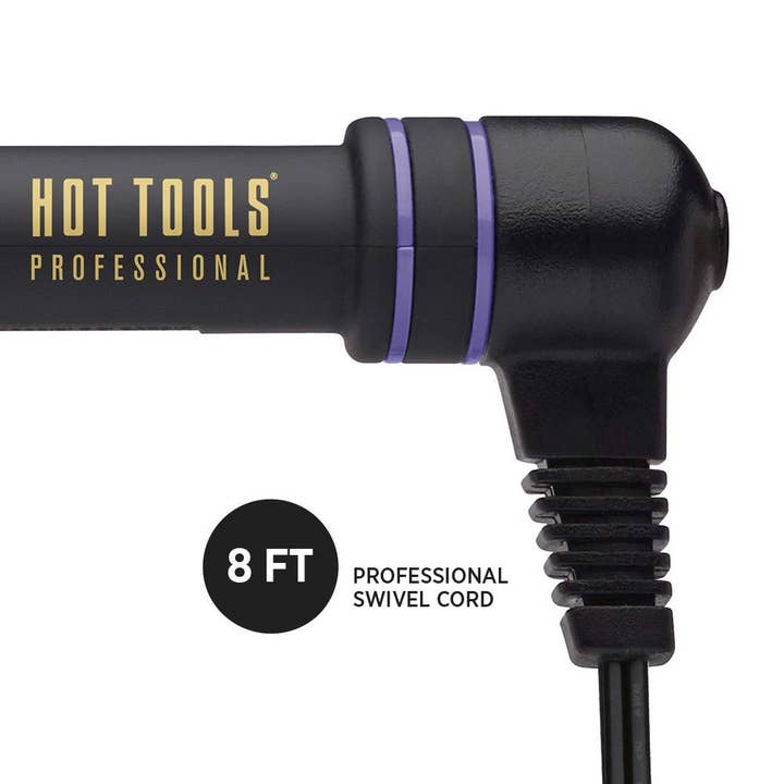 iTech361 - Wholesale Curling Iron/Wand - Hot Tools Professional Black Gold Curling Iron/Wand, 3/4"