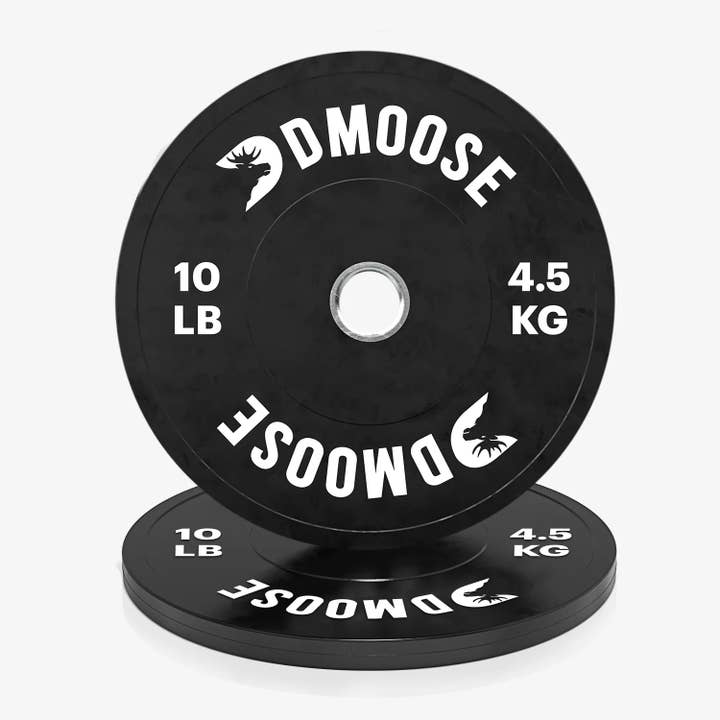 DMoose Barbell Plates (10lbs - 45lbs) for wholesale by DMOOSE
